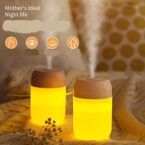 Mini Portable Ultrasonic Air Humidifier – Aroma Essential Oil Diffuser